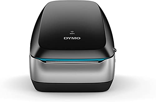 DYMO LabelWriter Wireless Label Printer | Direct Thermal Printer Great for Shipping Warehouse Labels Name Badges Barcodes and More Connect Through Wi-Fi for Home & Office Organization Black