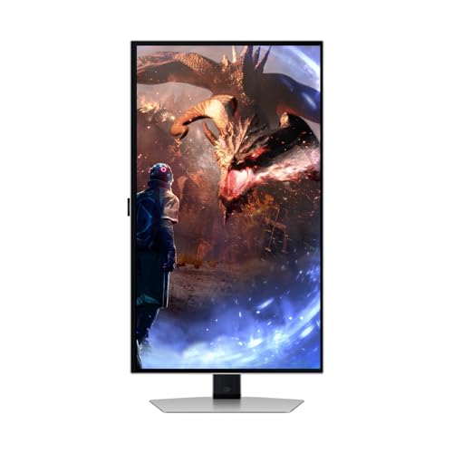 Samsung 27” Odyssey OLED G6 (G60SD) Series Gaming Monitor with QHD & QD-OLED, 360Hz 0.03ms, AMD FreeSync Premium Pro, Anti-Glare, Sleek Design, Cooling System, 3 Year Warranty, LS27DG602SNXZA