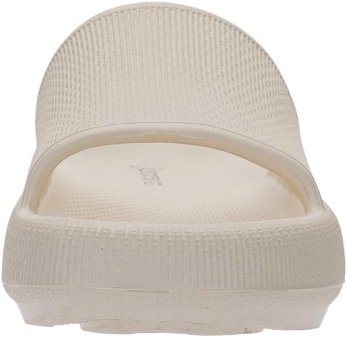 Joomra House Slippers for Women Mens Foam Pillow Shower Bath Bathroom Home Platform Sandals Slipers Cushion Cloud Slides for Ladies Female Male Sandles Beige 39-40