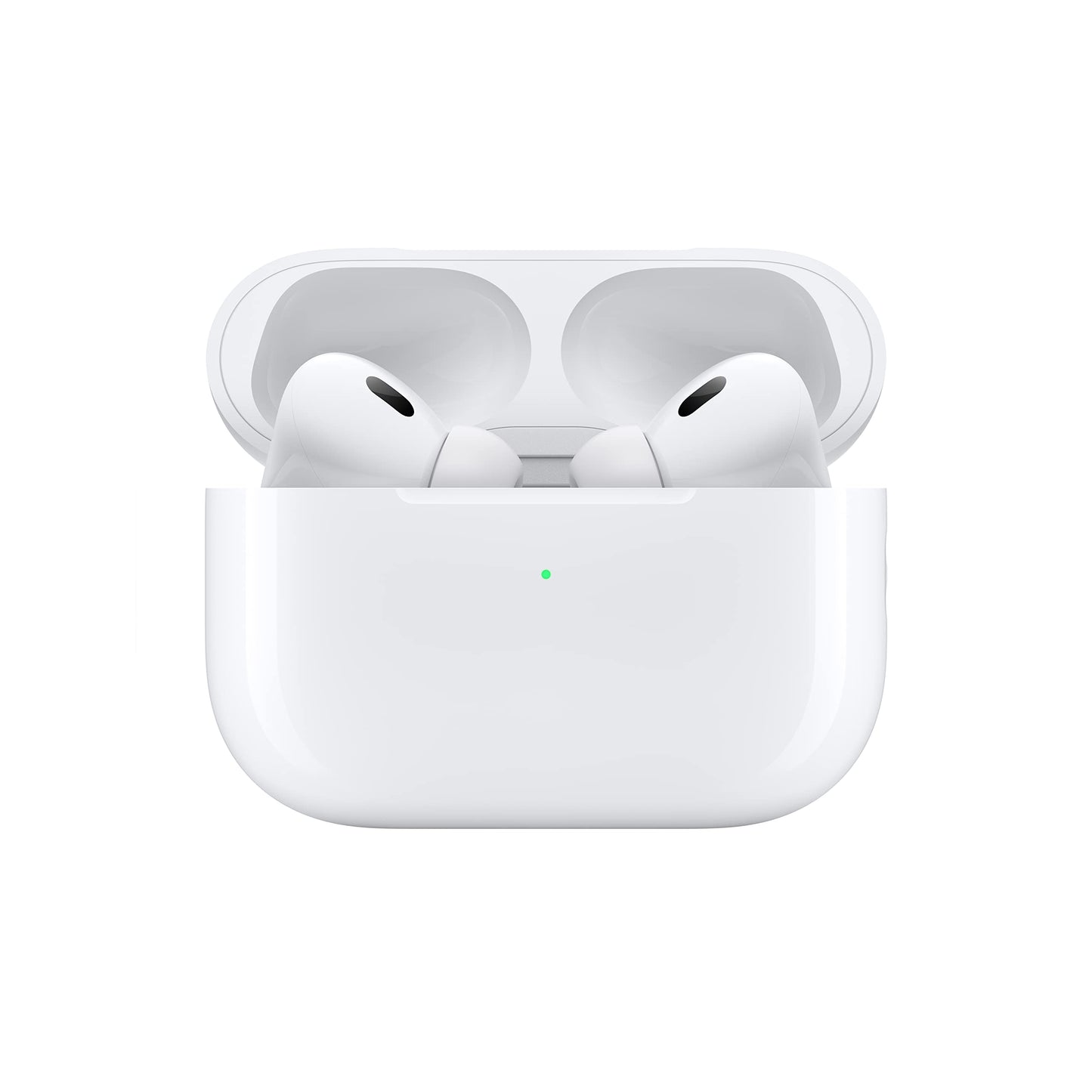 Apple AirPods Pro (2nd Gen) Wireless Earbuds, Up to 2X More Active Noise Cancelling, Adaptive Transparency, Personalized Spatial Audio MagSafe Charging Case (Lightning) Bluetooth Headphones for iPhone