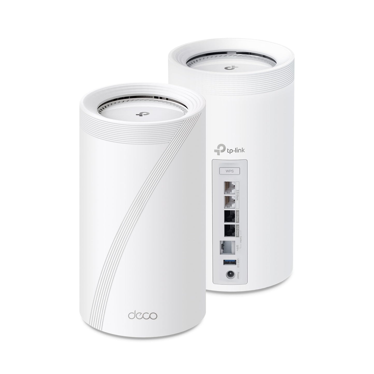 TP-Link ššššØ BE75 BE17000 Tri-Band WiFi 7 Mesh System - 8-Stream, 17 Gbps, 200+ Device Connect, 10 Gbps Wired, AI Roaming, Google/Alexa, HomeShield 2-Pack