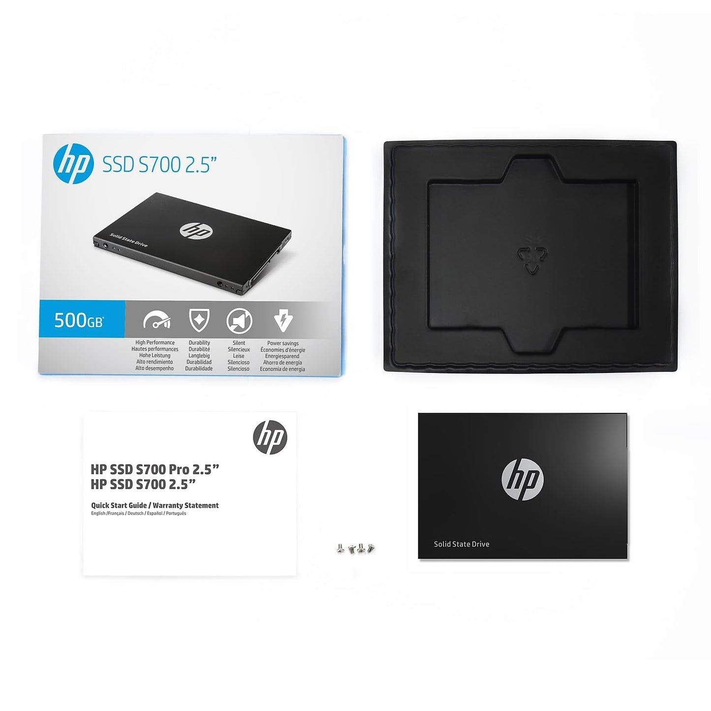 HP S700 2.534; 500GB SATA III Internal Solid State Drive (SSD) 2DP99AA#ABC