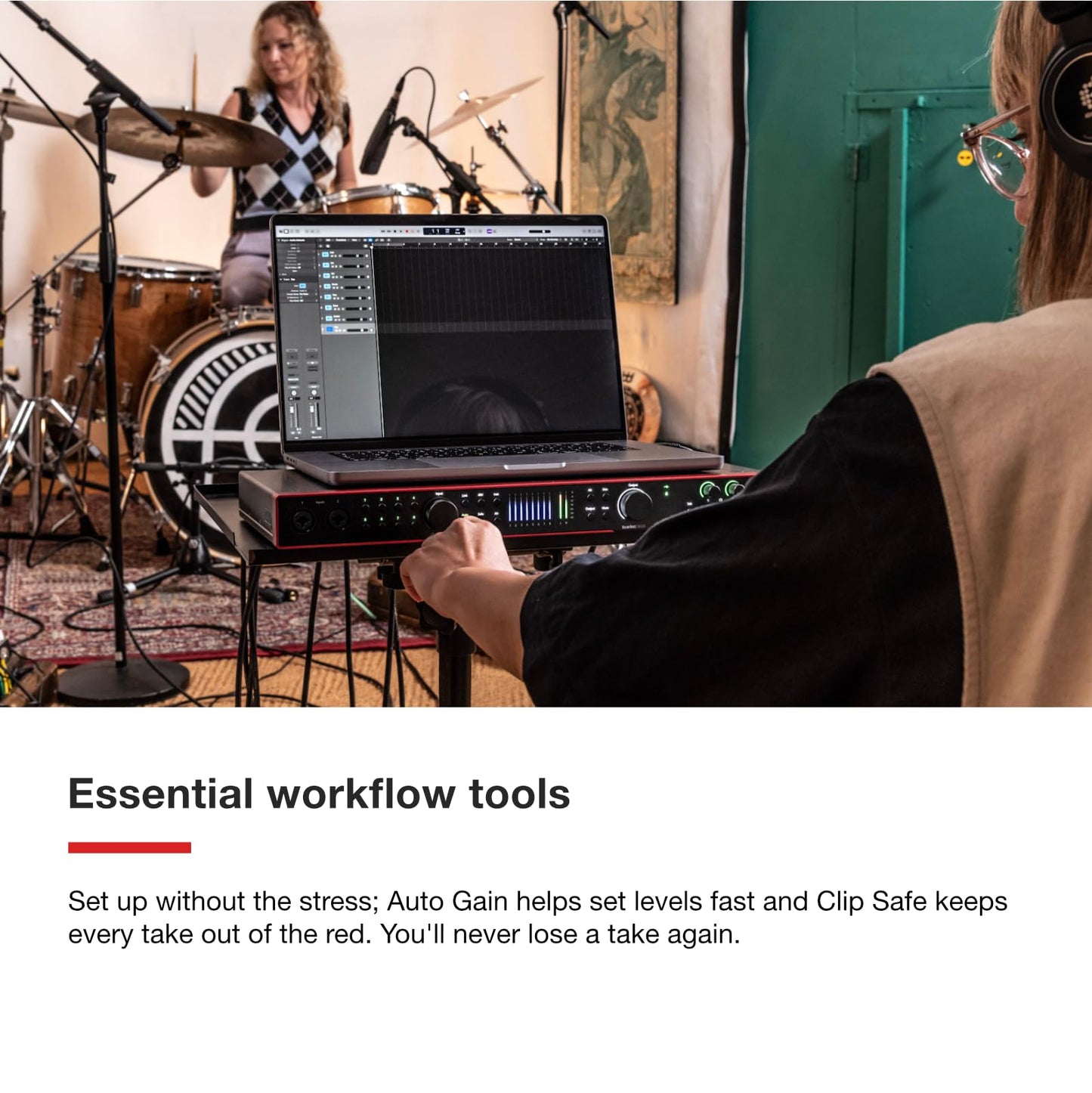 Focusrite Scarlett 18i20 4th Gen USB Audio Interface