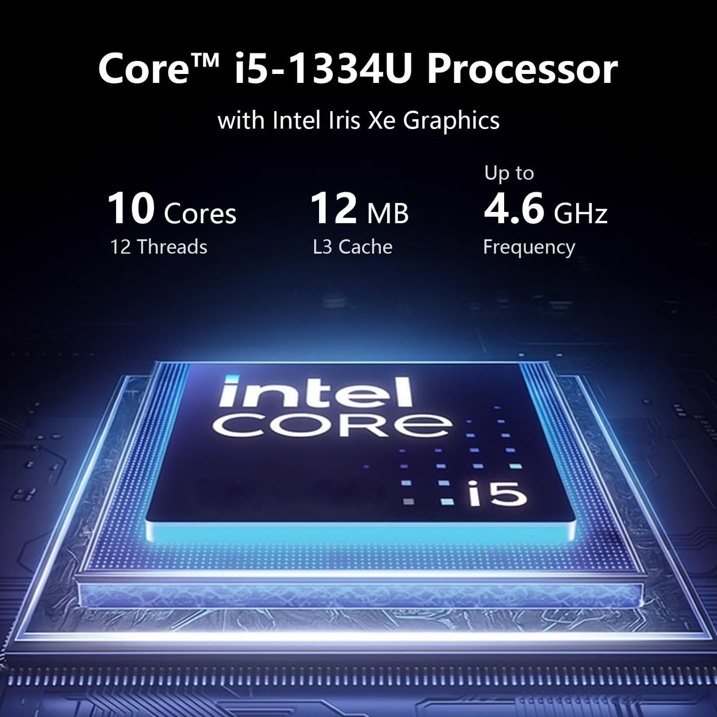 Dell Touchscreen Laptop Computer, Inspiron 15 for College Home Study and Business, Intel i5-1334U (Beat i7-1250U), 15.6" FHD, WiFi 6, Windows 11 Pro S, Type C to RJ45 Cable (32GB RAM, 1TB PCIe SSD)