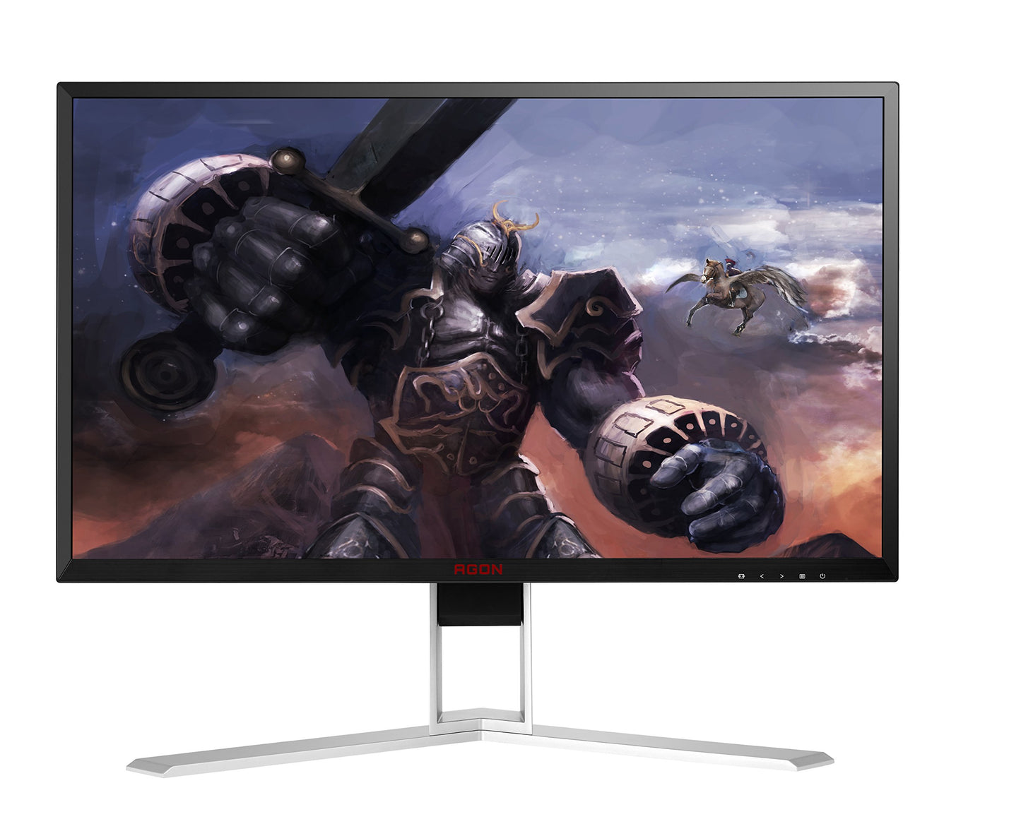 AOC Agon AG271UG 27” Gaming Monitor, G-SYNC, 4k/ UHD (3840x2160), IPS Panel, 60Hz, 4ms, Height Adjustable, DisplayPort, HDMI, USB