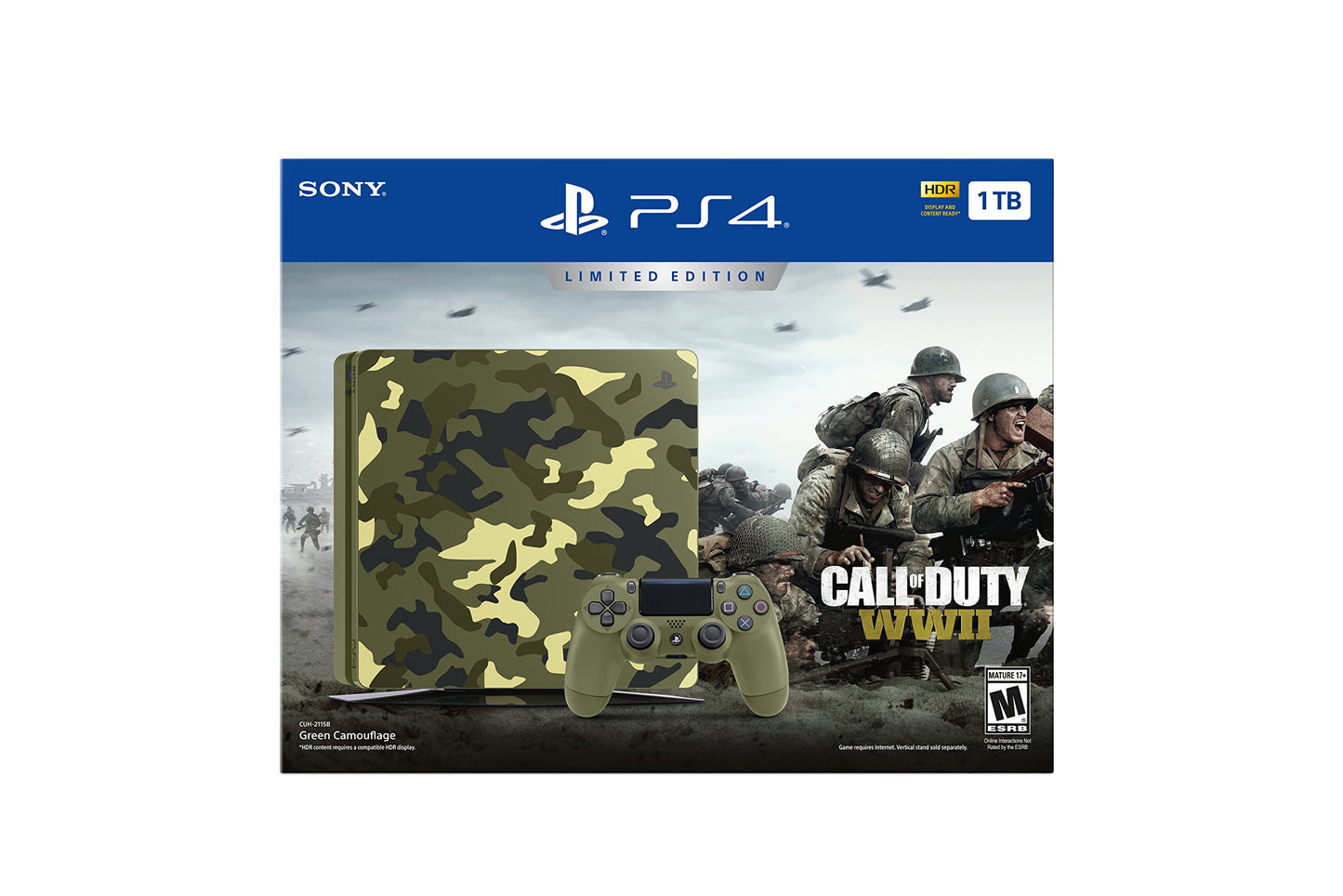 Sony Computer Entertainment Call of Duty WW2 LE PS4 HW 1TB - PlayStation