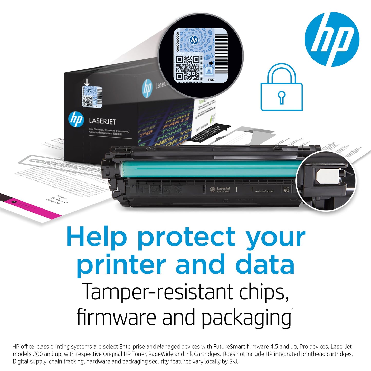 HP 202X Cyan High-yield Toner Cartridge | Works with HP Color LaserJet Pro M254, HP Color LaserJet Pro MFP M281 Series | CF501X