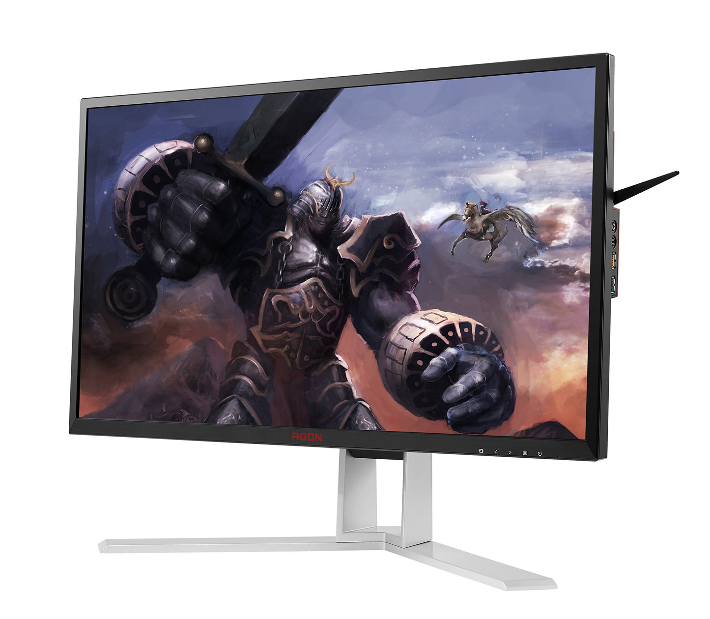 AOC Agon AG271UG 27” Gaming Monitor, G-SYNC, 4k/ UHD (3840x2160), IPS Panel, 60Hz, 4ms, Height Adjustable, DisplayPort, HDMI, USB