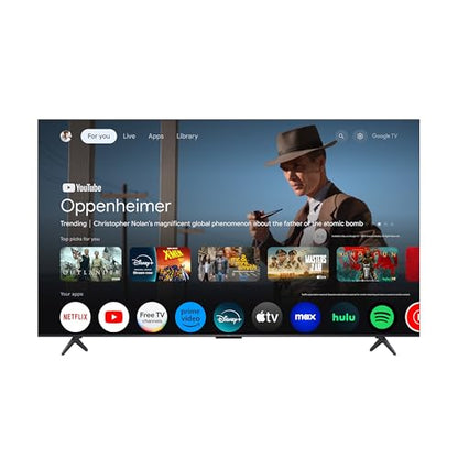 TCL 55-Inch Class QM6K Series QD-Mini LED 4K UHD Google Smart TV Best Value Mini-LED TV - QLED, 144hz, 240hz Gaming Rate, High Contrast Screen, Onkyo Audio, Dolby Atmos (55QM6K, 2025 Model)
