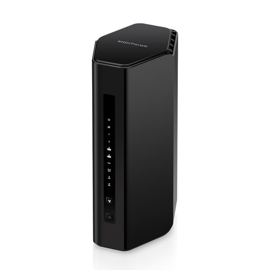 NETGEAR Nighthawk Tri-Band WiFi 7 Router (RS300) - Security Features, BE9300 Wireless Speed (up to 9.3 Gbps) - Covers up to 2,500 sq. ft., 100 Devices - 2.5 Gig Internet Port - Free Expert Help