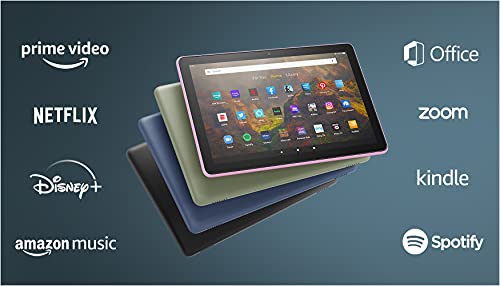 Amazon Fire HD 10 tablet, 10.1", 1080p Full HD, 32 GB, (2021 release), Black