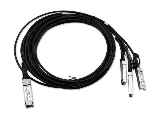 Axiom 40Gbase-Cr4 Qsfp+ to 4 10Gbase-Cu Sfp+ Active Dac Avaya Compatible 10M