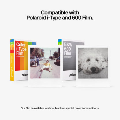 Polaroid Now+ 2nd Generation I-Type Instant Film Bluetooth Connected App Controlled Camera - White (9077)
