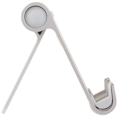 AmazonBasics L6LSH001-CS-R Multi-Angle Portable Stand for Tablets, E-readers and Phones - Silver