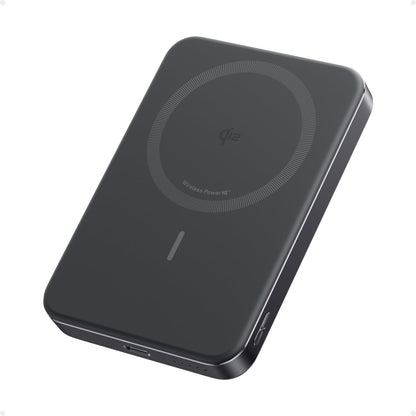 Anker MagGo Power Bank, Ultra-Slim 10,000mAh Magnetic Battery Pack, Qi2 Certified 15W Ultra-Fast MagSafe Compatible Portable Charger, Ergonomic Design, for iPhone16/15/14/13/12 Series Only