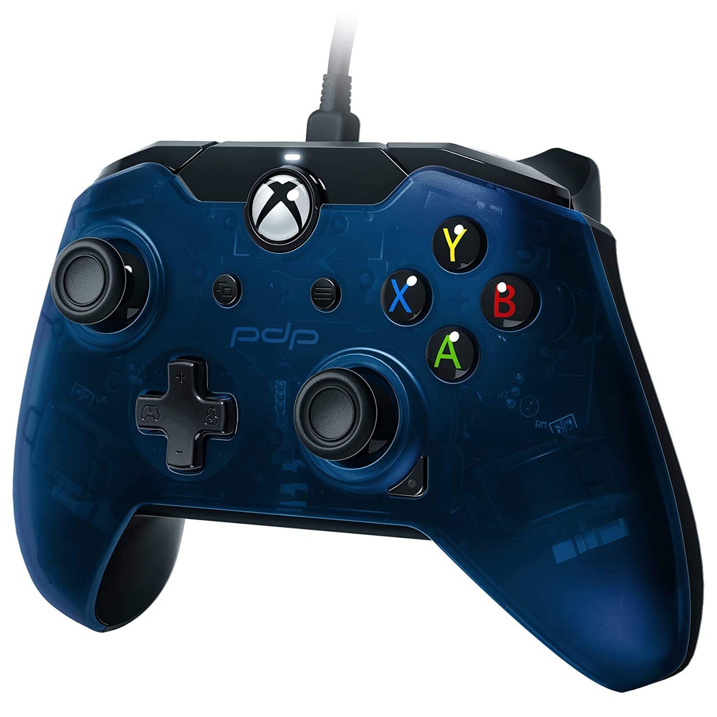 PDP Gaming Wired Controller: Midnight Blue - Xbox One