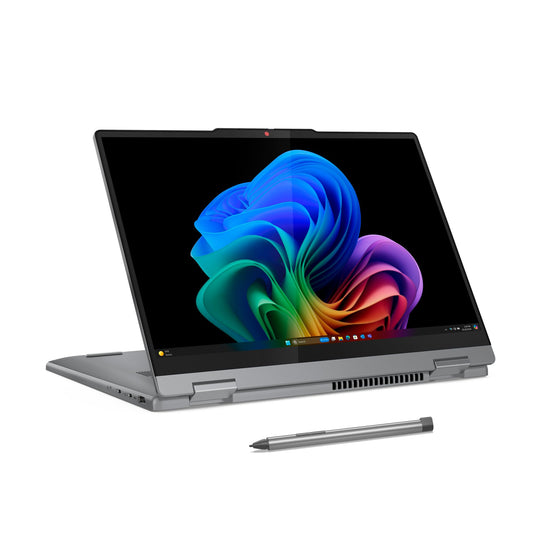 Lenovo IdeaPad 5X 2-in-1 Copilot+ Extra-Long Battery Life 14" WUXGA FHD+ OLED Touch Display 16GB Memory 512GB Storage Snapdragon X Plus 8-core Processor Windows 11 Home, Pen Included, Luna Gray