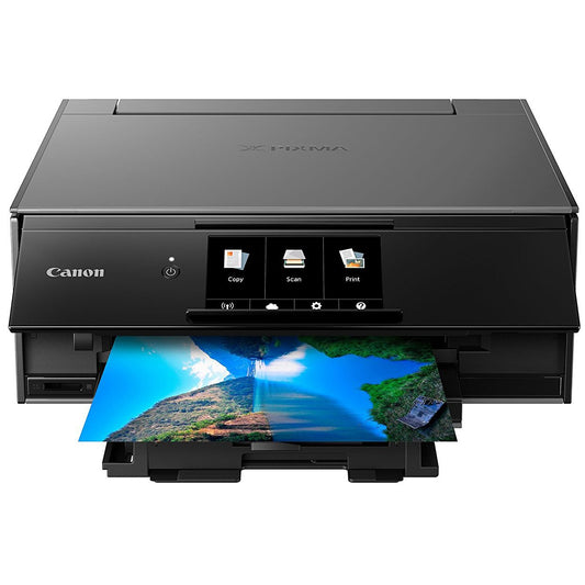 Canon TS9120 Wireless All-In-One Printer with Scanner and Copier: Mobile and Tablet Printing, with Airprint(TM) and Google Cloud Print compatible, Gray, Works for Alexa