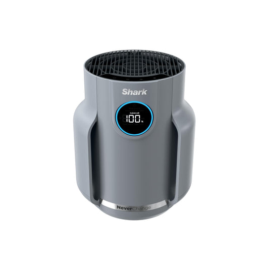 Shark NeverChange Air Purifier Compact Pro with Long-lasting HEPA Exceeding Filtration, For Pet Dander, Dust, Smoke, Allergens, Up to 250 sq. ft. for Bedroom, Home Office, Dorm, HP071BRN (2025)