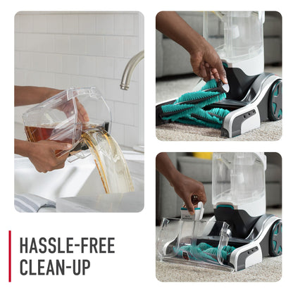 Hoover Smartwash Automatic Carpet Cleaner Machine, FH52000, Turquoise