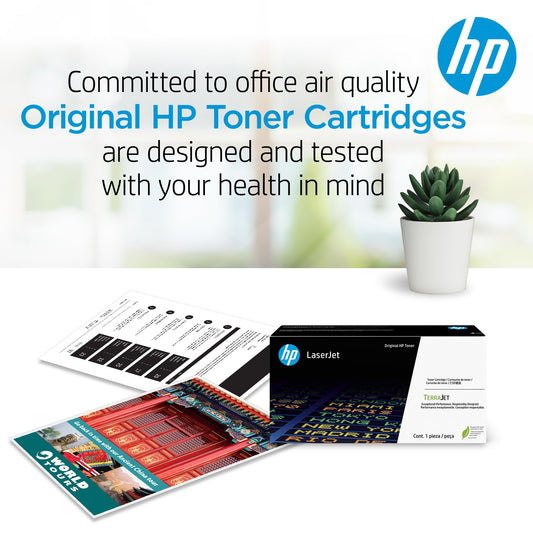 HP 202X Cyan High-yield Toner Cartridge | Works with HP Color LaserJet Pro M254, HP Color LaserJet Pro MFP M281 Series | CF501X