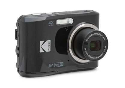KODAK PIXPRO Friendly Zoom FZ45-BK 16MP Digital Camera with 4X Optical Zoom 27mm Wide Angle and 2.7" LCD Screen (Black)